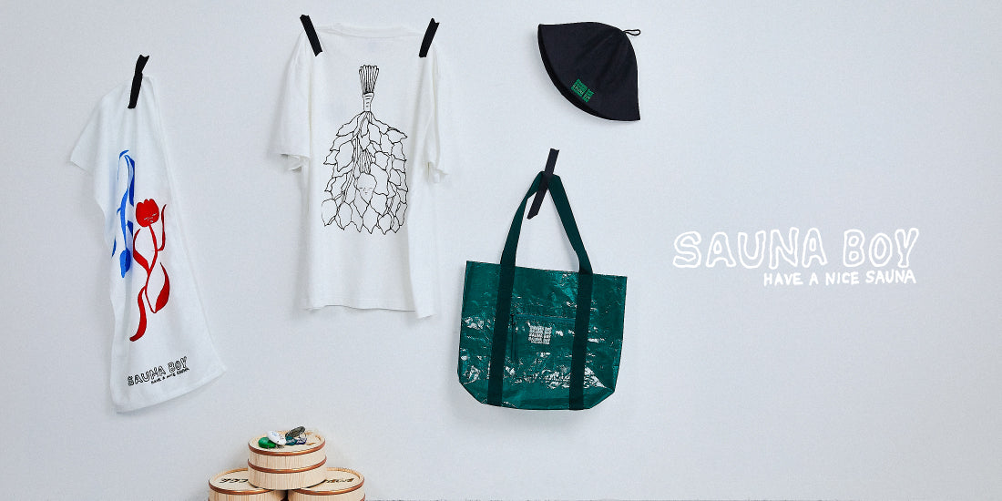 サウナボーイ×green label relaxingのコラボアイテムが発売開始!