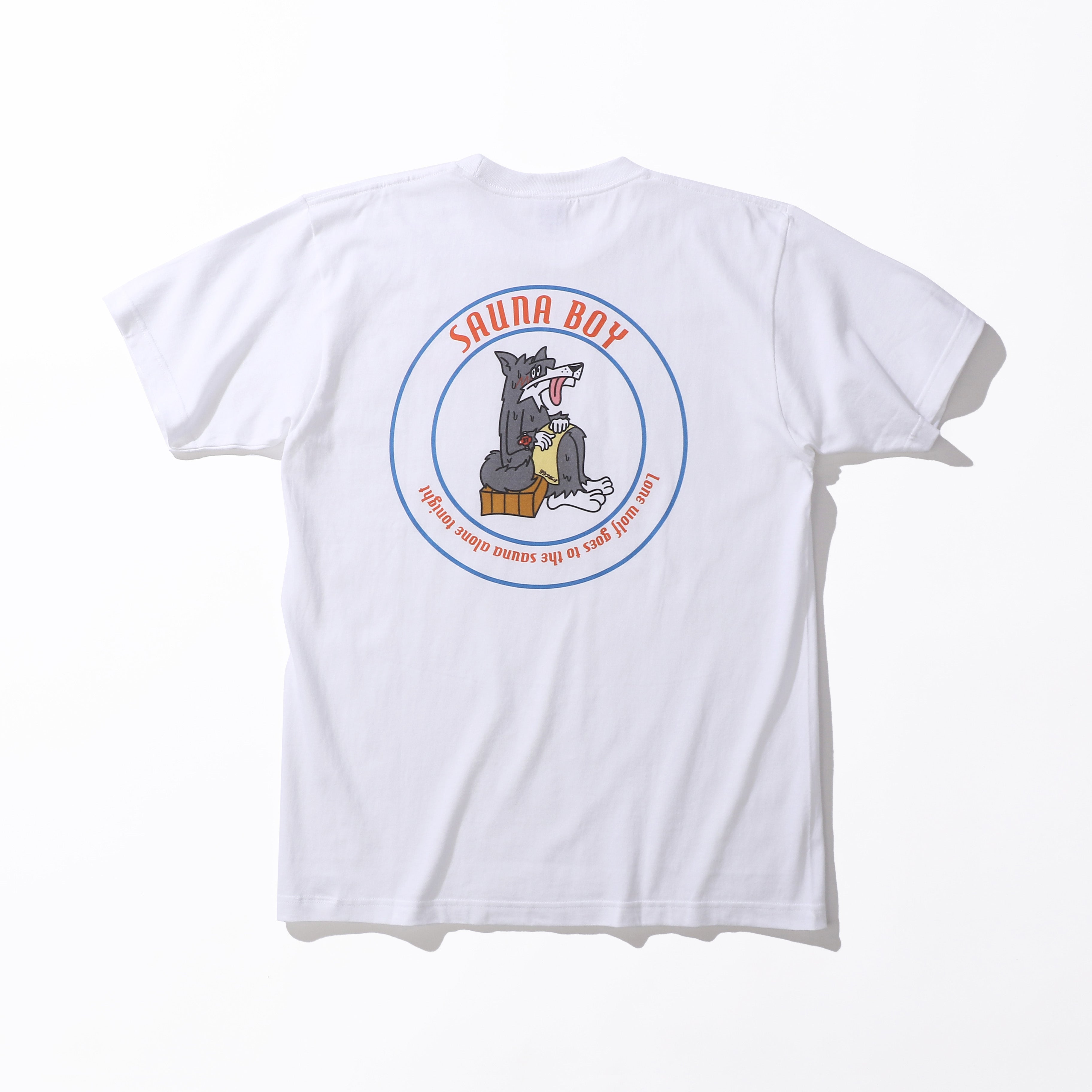 サウナオオカミ 半袖Tシャツ