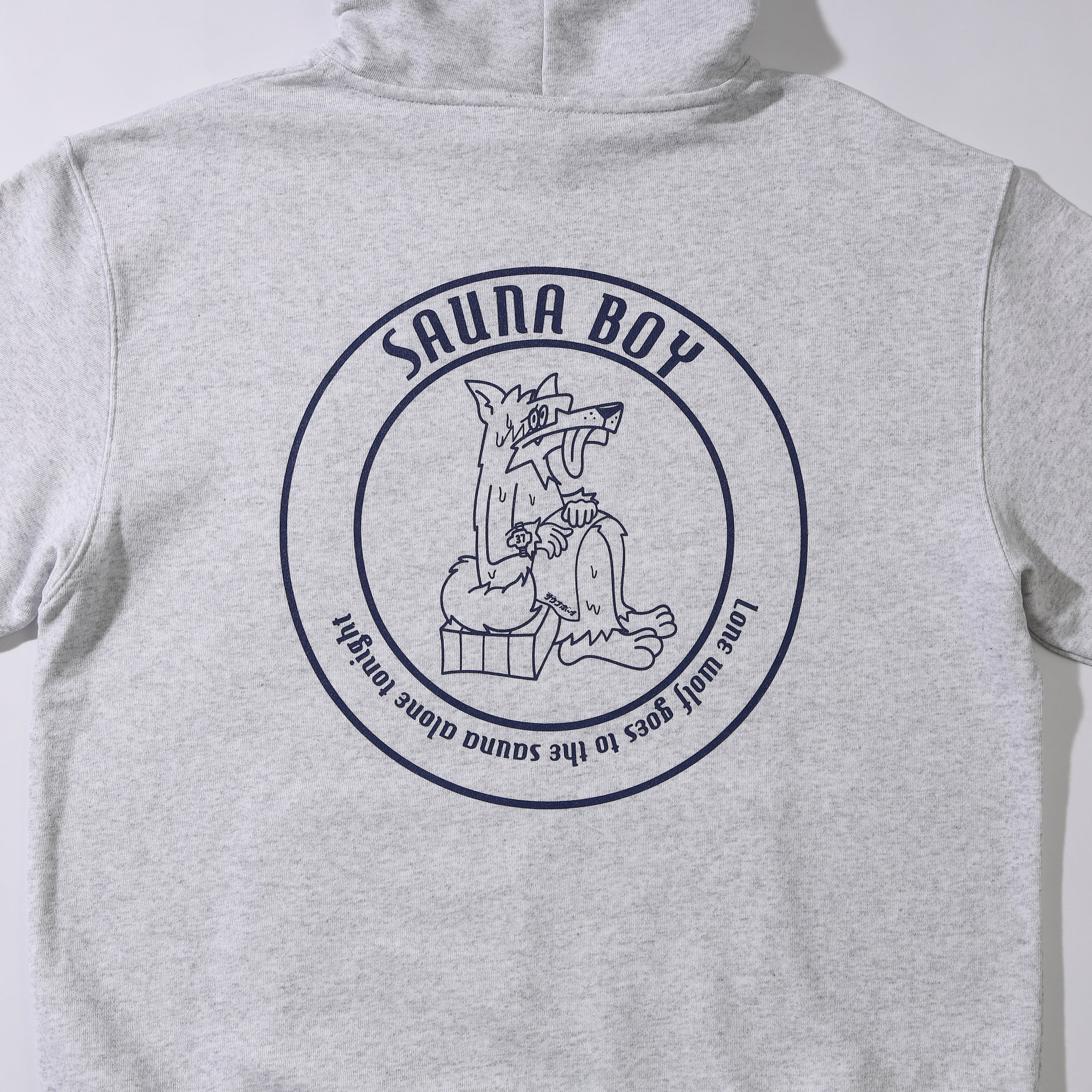 サウナオオカミスウェットパーカー