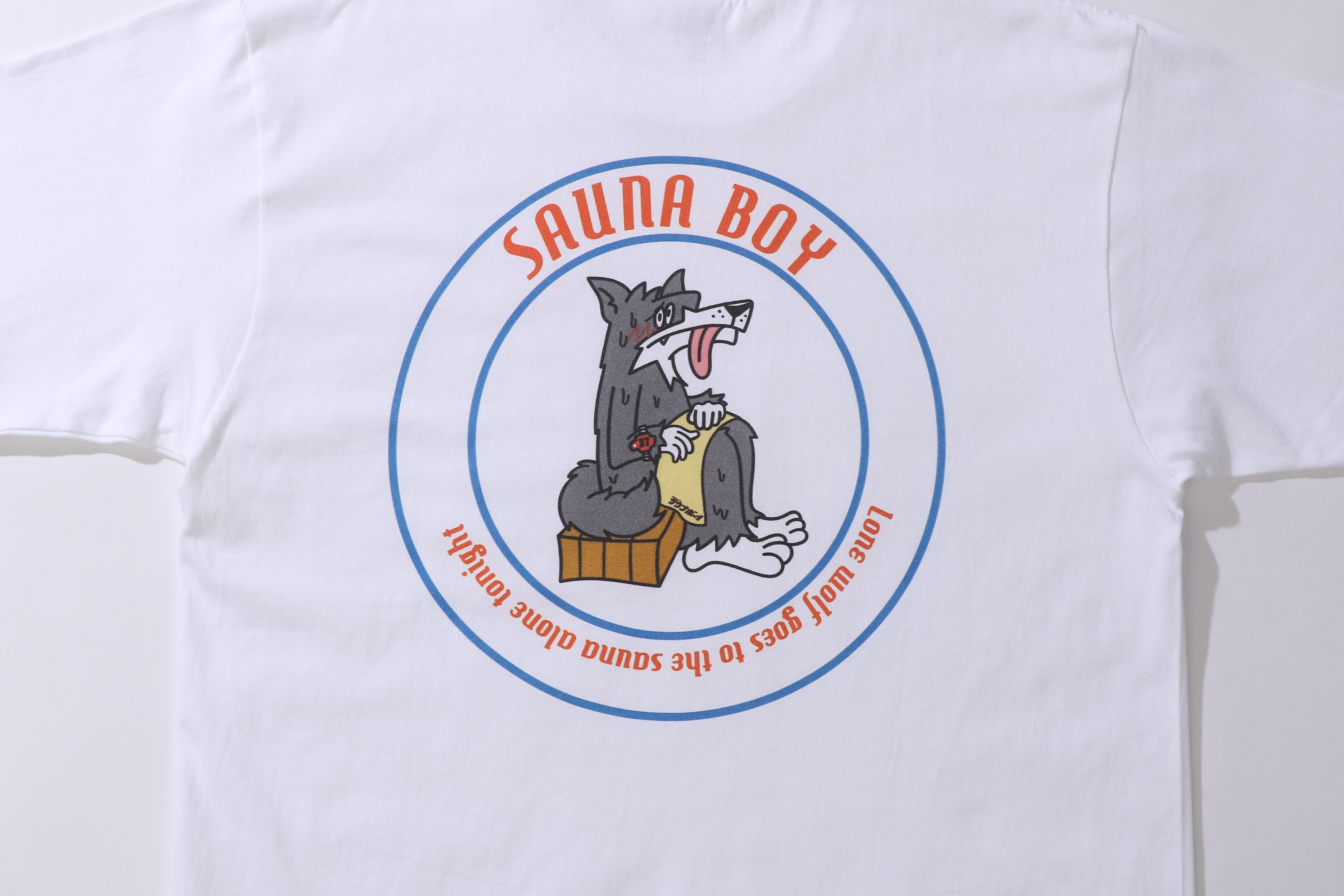サウナオオカミ 半袖Tシャツ