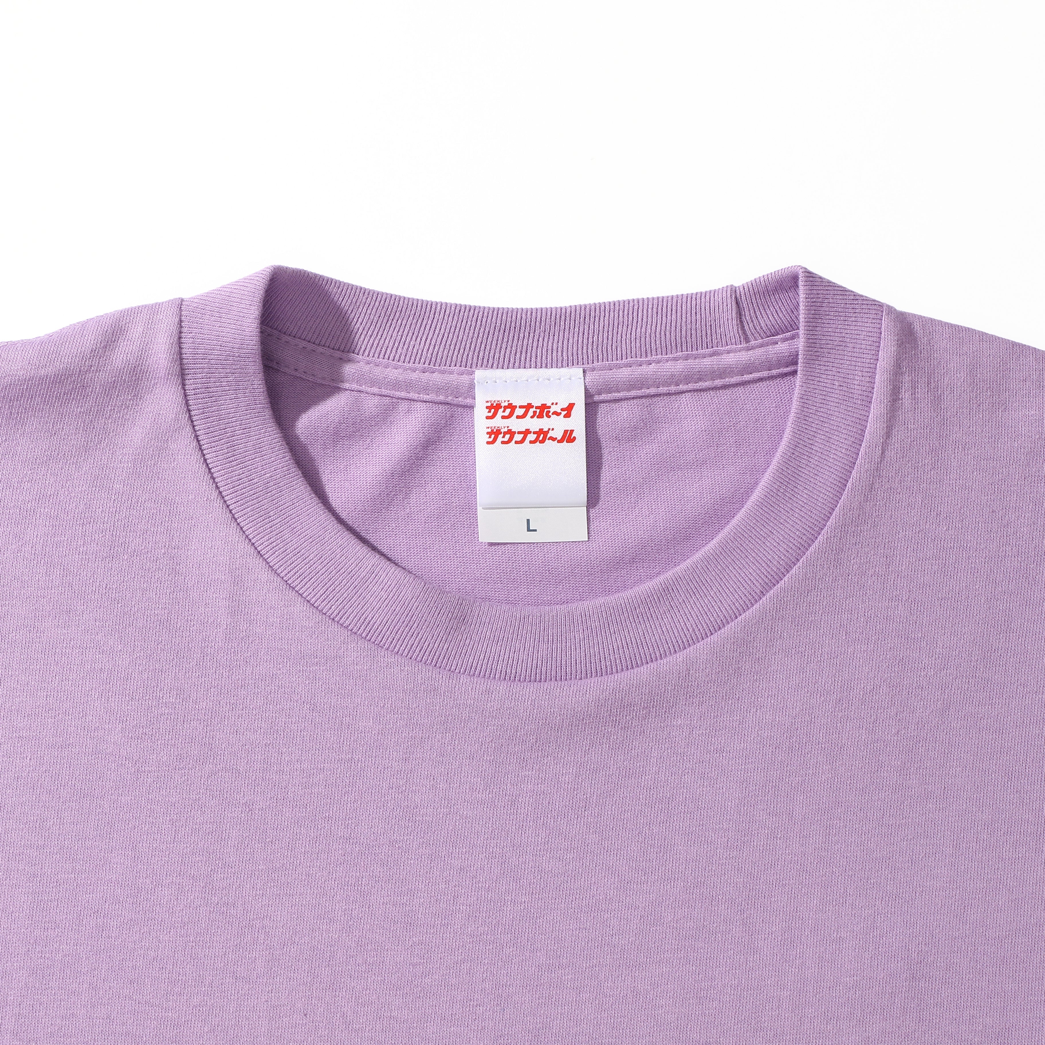 サウナガール ロゴ 長袖Tシャツ