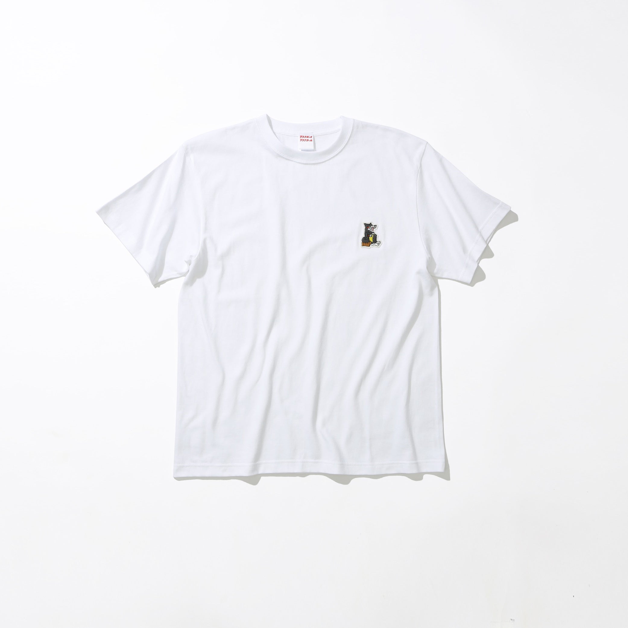サウナオオカミ ワッペン 半袖Tシャツ
