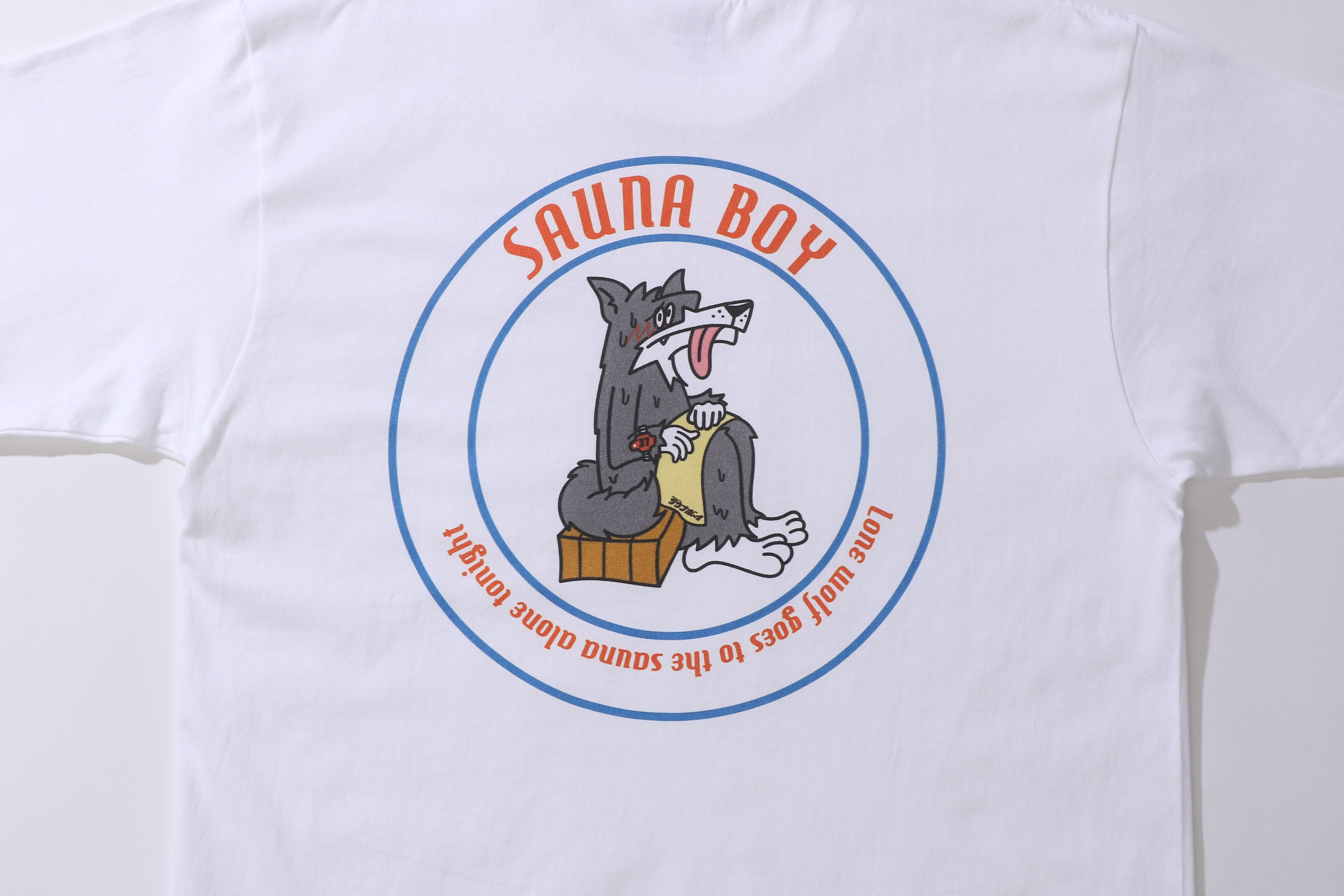 サウナオオカミ 半袖Tシャツ