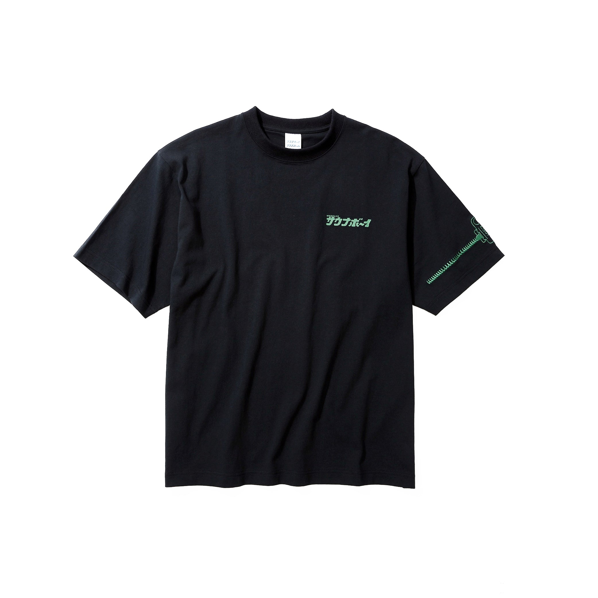 サウナボーイ ロゴ  LOCKER KEY 半袖ビッグシルエットTシャツ