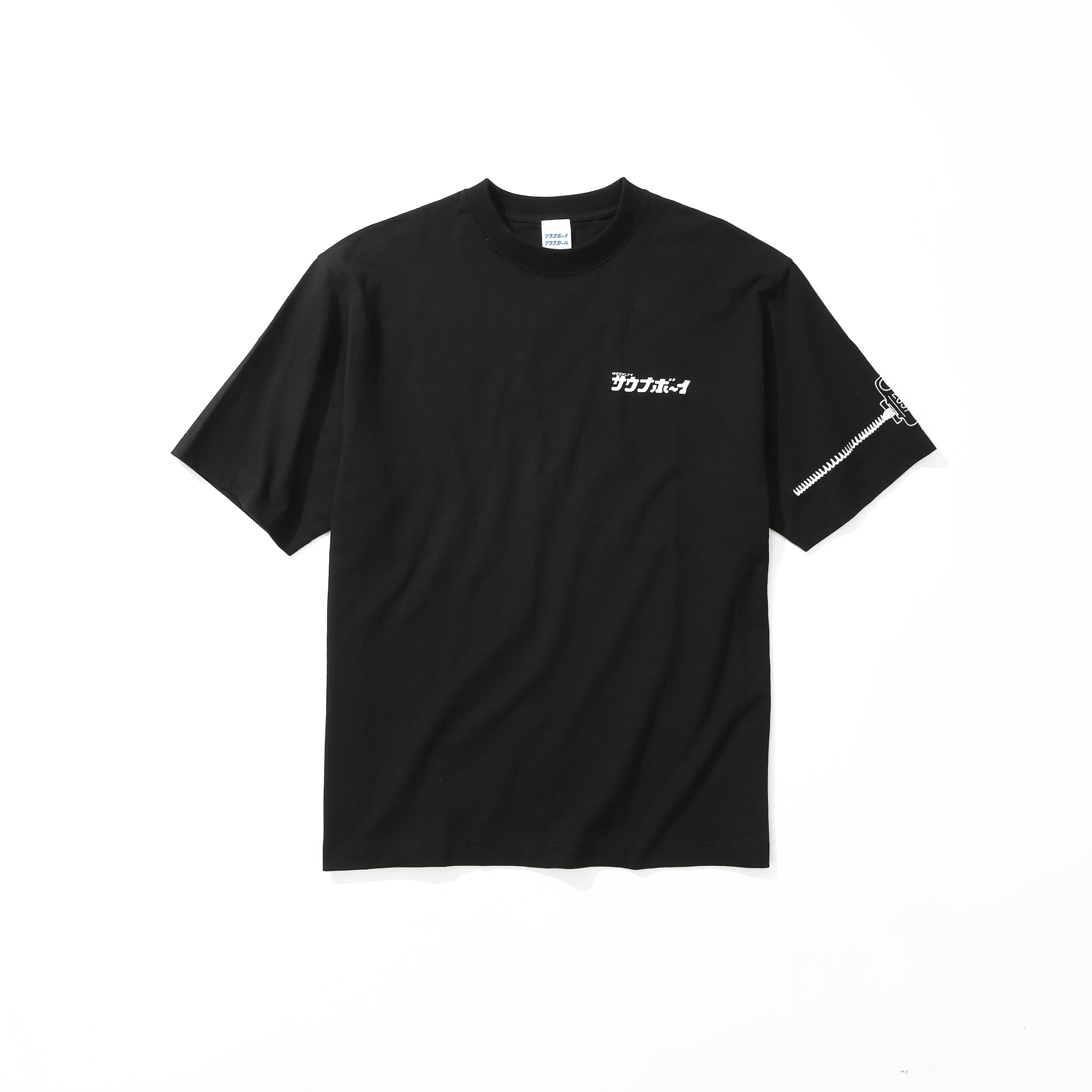 サウナボーイ ロゴ  LOCKER KEY 半袖ビッグシルエットTシャツ