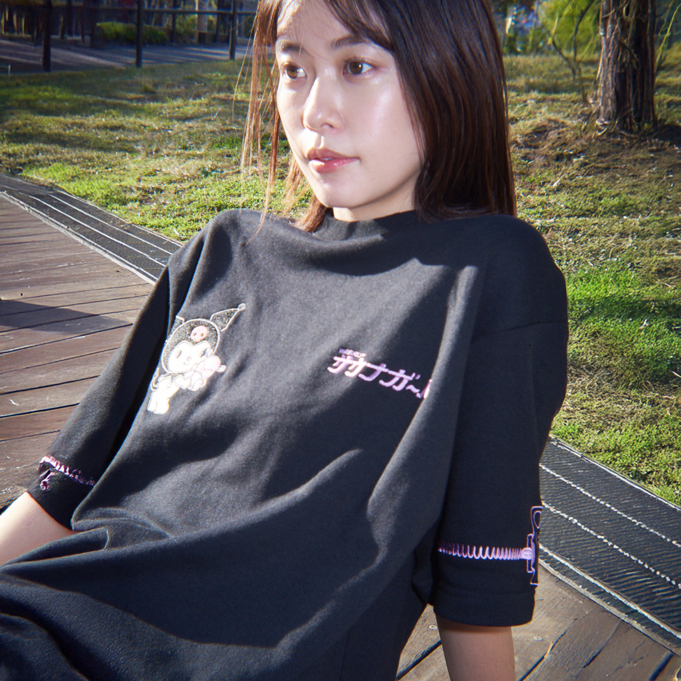 クロミロッカーキー半袖スウェットセットアップ