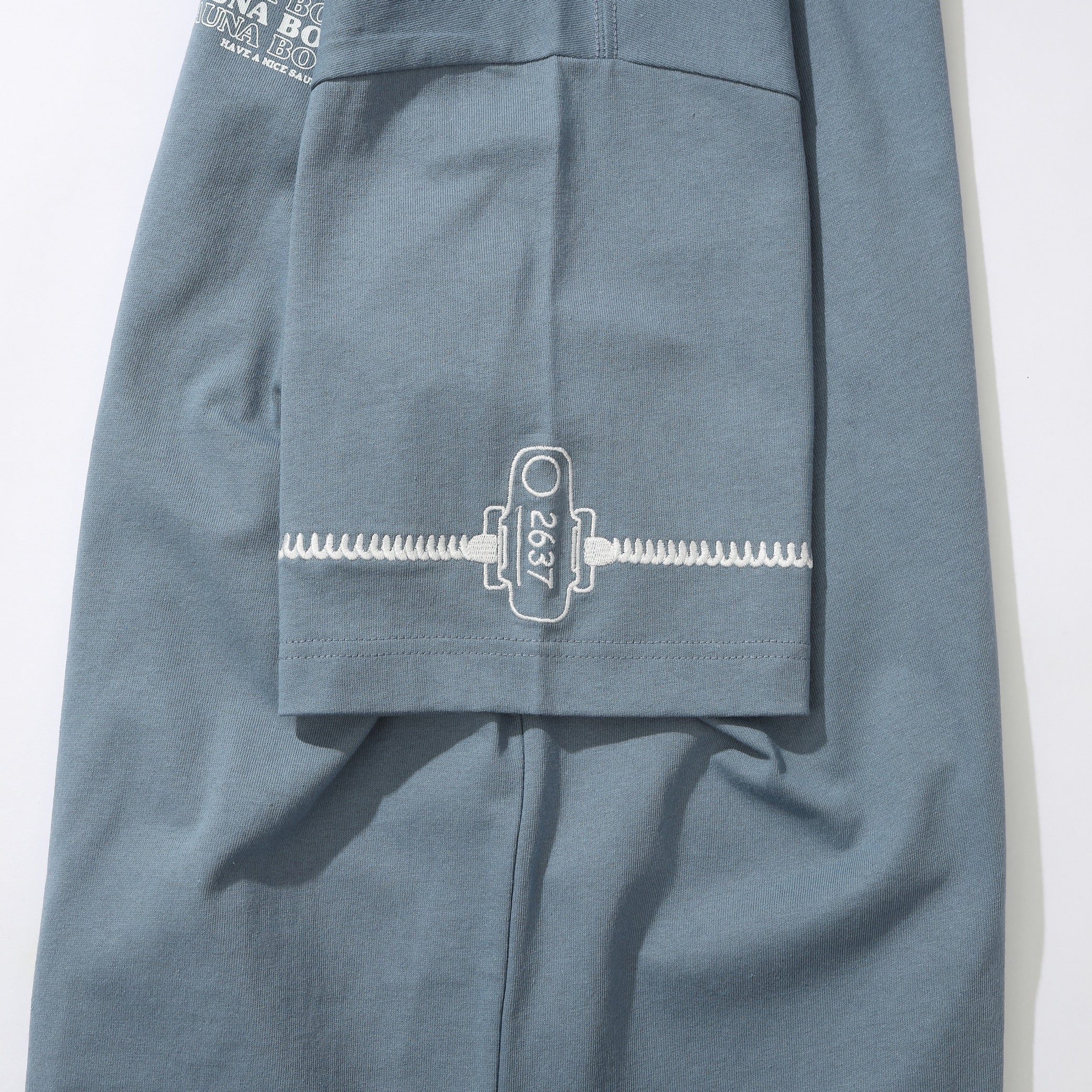 【セール】HAVE A NICE SAUNA LOCKER KEY 半袖ビッグシルエットTシャツ