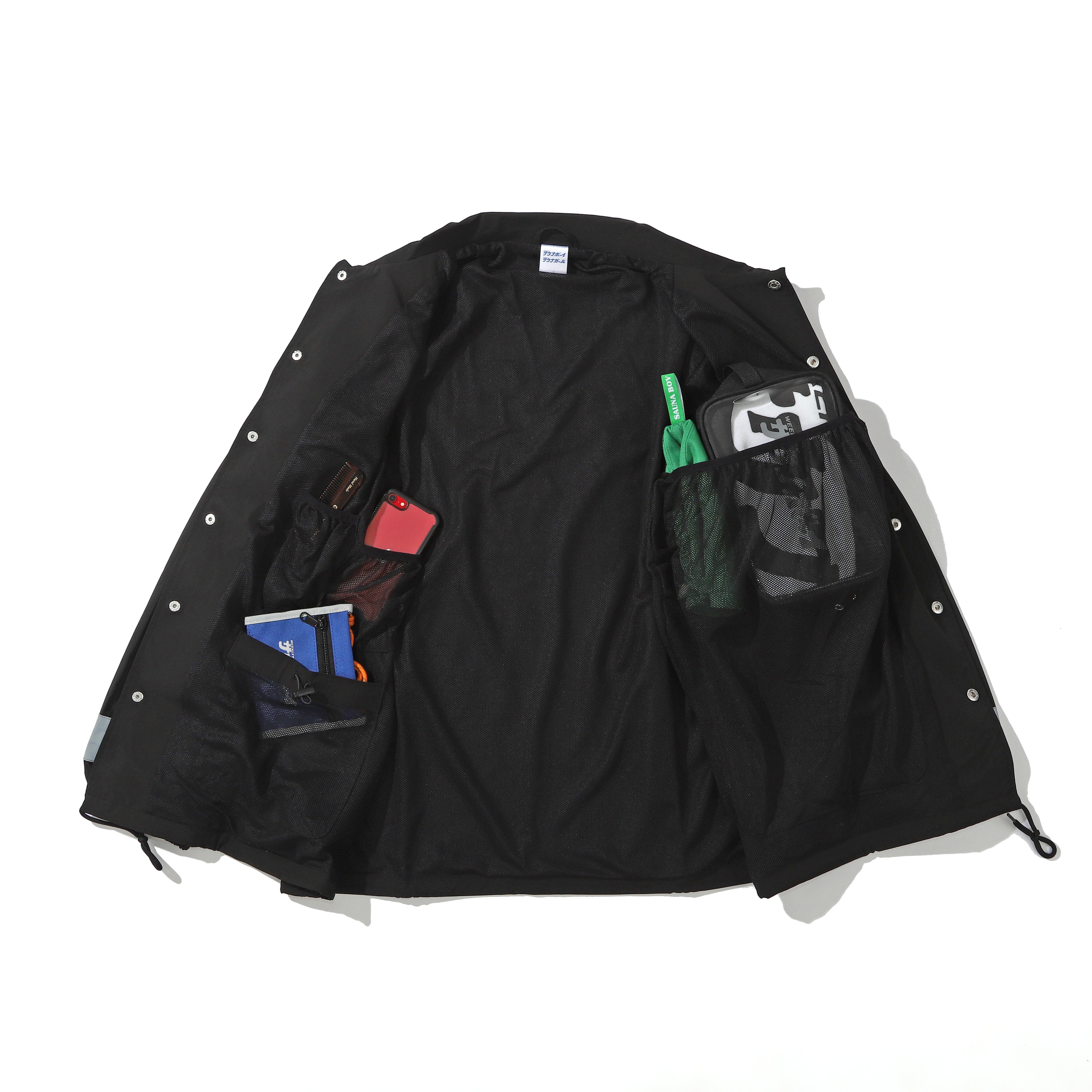 SAUNABOY RIPSTOP COACH JACKET