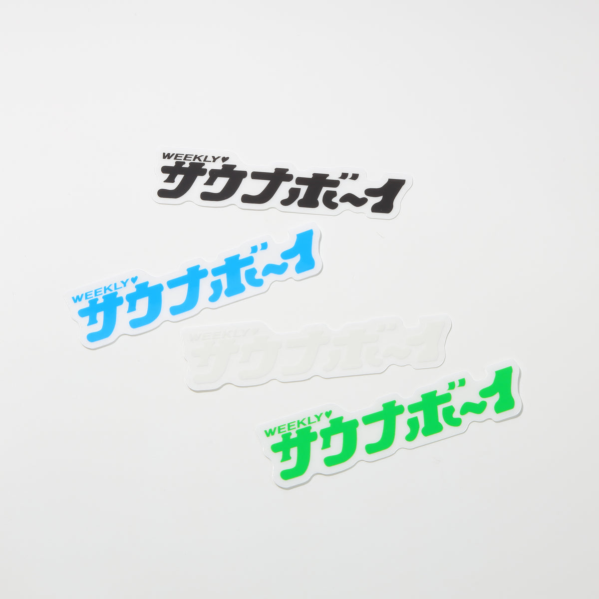 サウナボーイクリアステッカー | サウナボーイ
